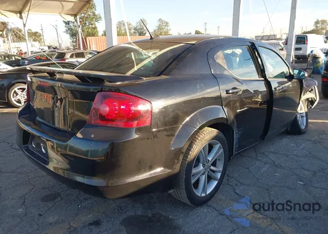 2014 Dodge Avenger Se from USA, damaged, VIN 1C3CDZABXEN193679